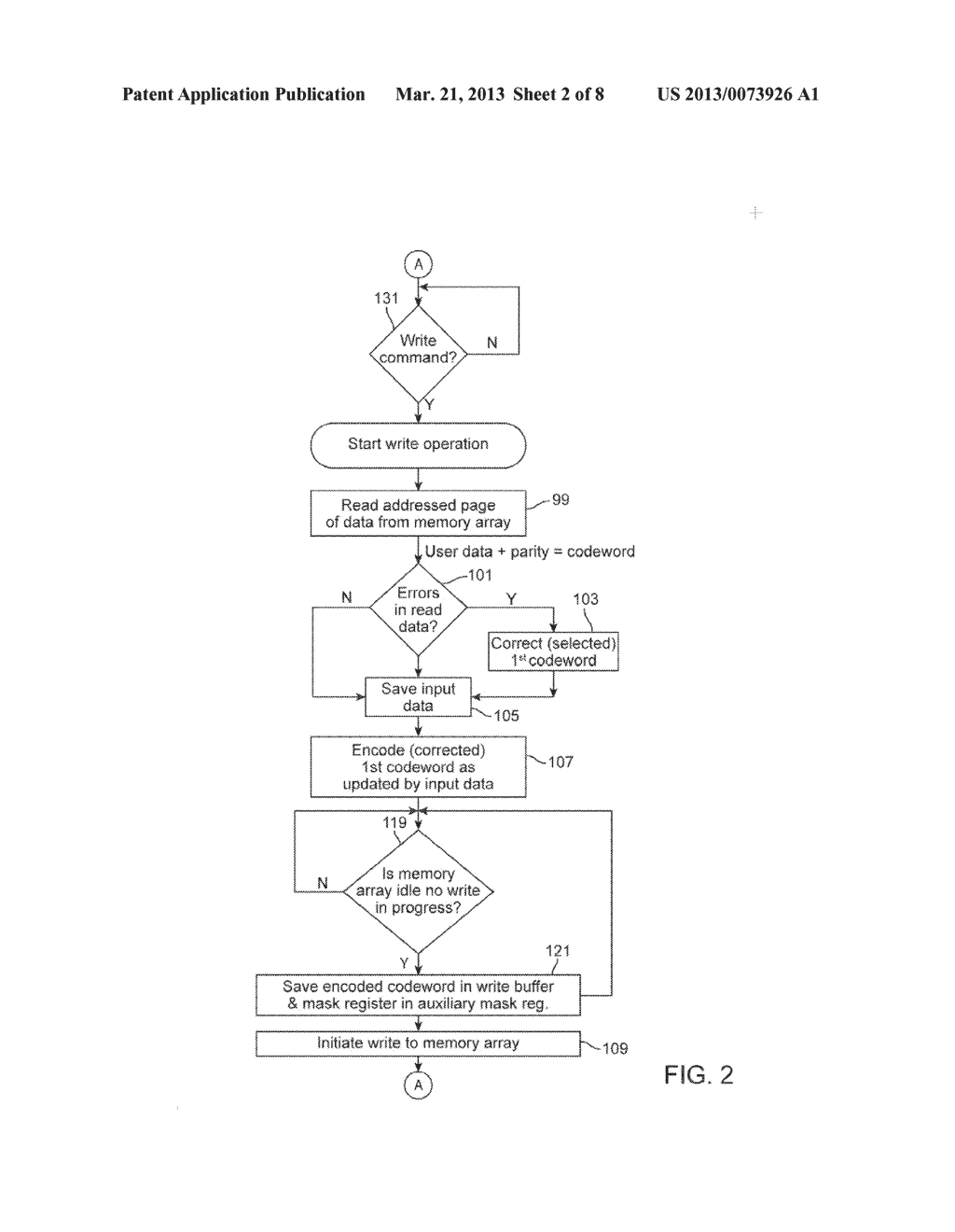 MEMORY WITH ON-CHIP ERROR CORRECTION - diagram, schematic, and image 03