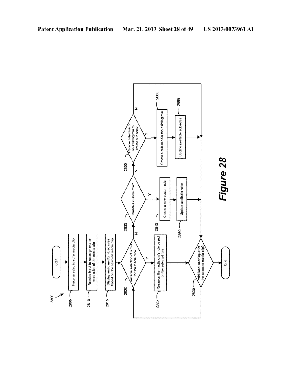 Media Editing Application for Assigning Roles to Media Content - diagram, schematic, and image 29