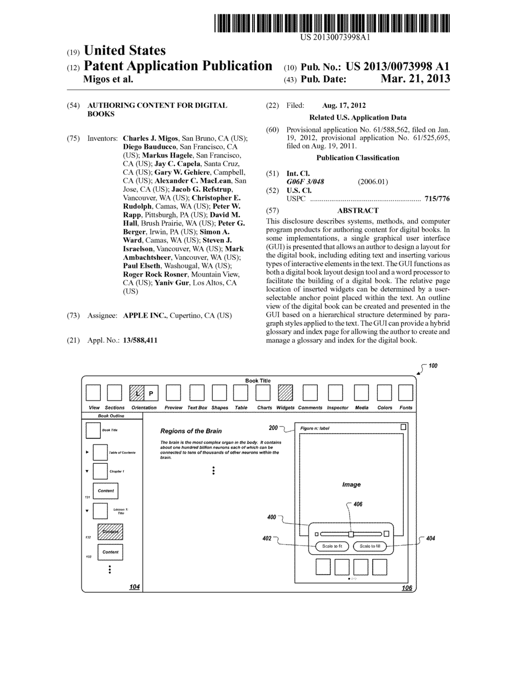 AUTHORING CONTENT FOR DIGITAL BOOKS - diagram, schematic, and image 01