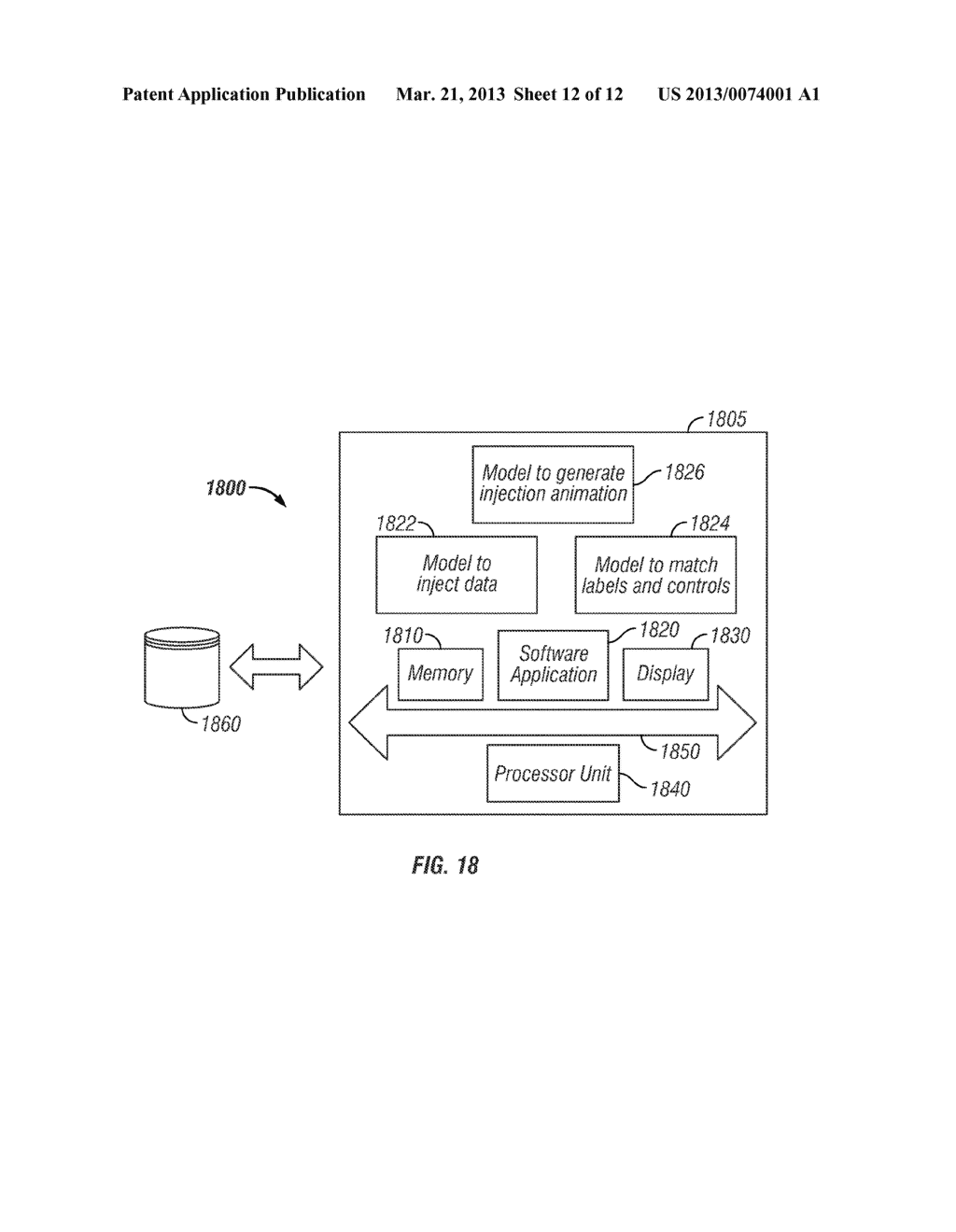 INJECTION OF DATA INTO A SOFTWARE APPLICATION - diagram, schematic, and image 13