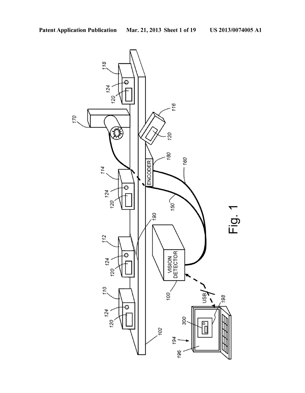 SYSTEM, METHOD AND GRAPHICAL USER INTERFACE FOR DISPLAYING AND CONTROLLING     VISION SYSTEM OPERATING PARAMETERS - diagram, schematic, and image 02