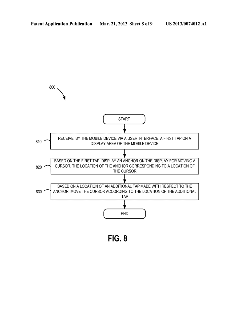 SYSTEMS AND METHODS FOR POSITIONING A CURSOR - diagram, schematic, and image 09