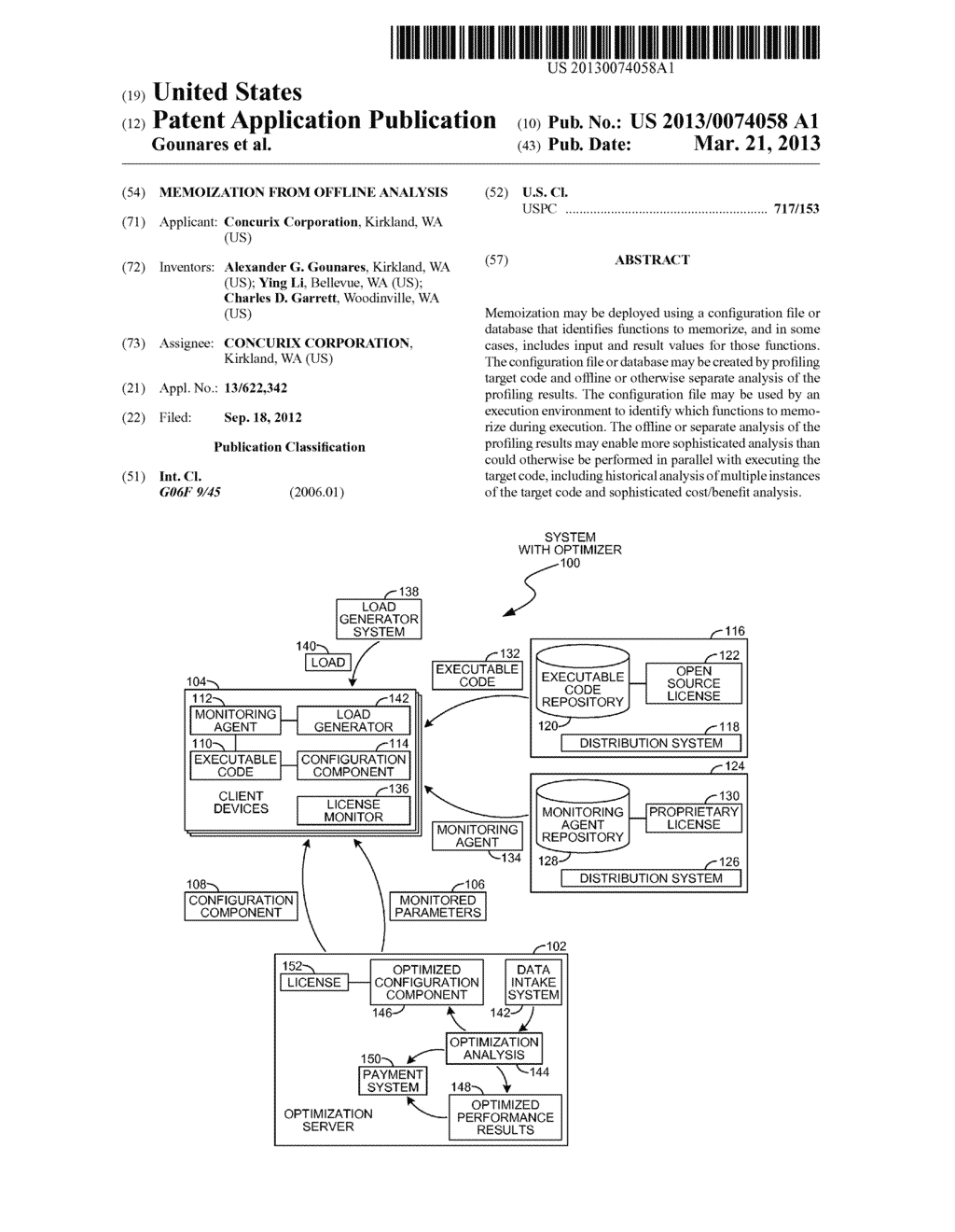 Memoization from Offline Analysis - diagram, schematic, and image 01