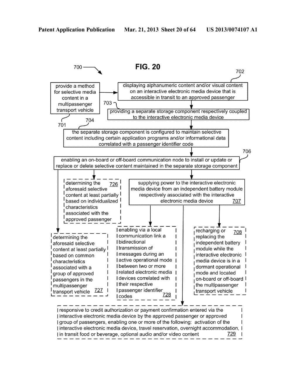 POWER SOURCE FOR IN-TRANSIT ELECTRONIC MEDIA - diagram, schematic, and image 21