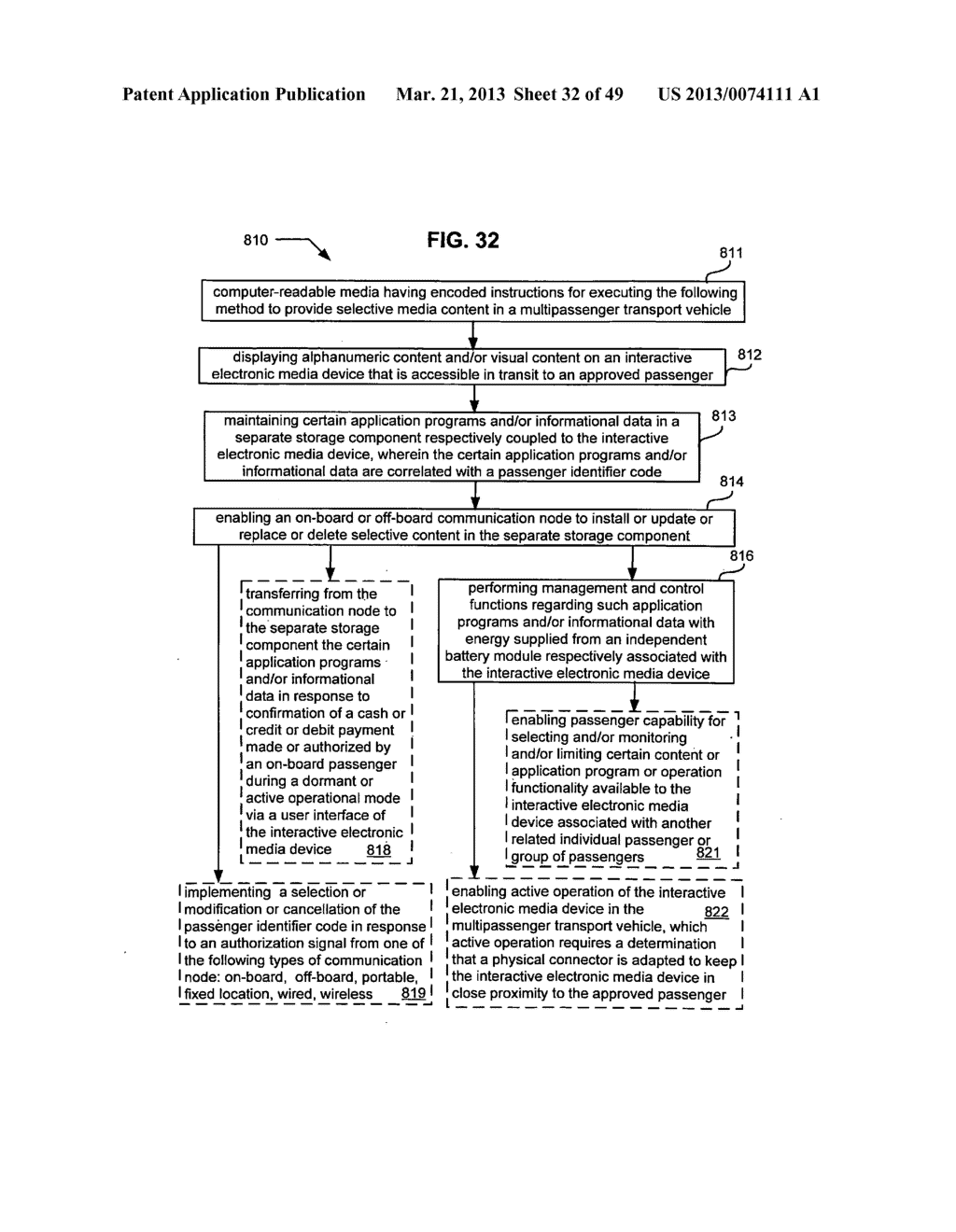 In-transit electronic media with location-based content - diagram, schematic, and image 33