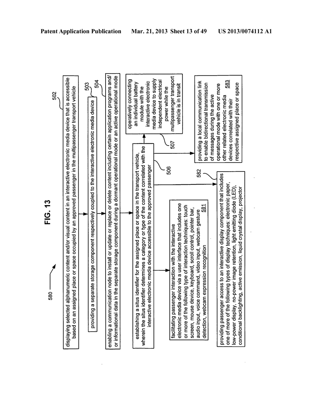 Secure electronic media for in-transit passenger usage - diagram, schematic, and image 14