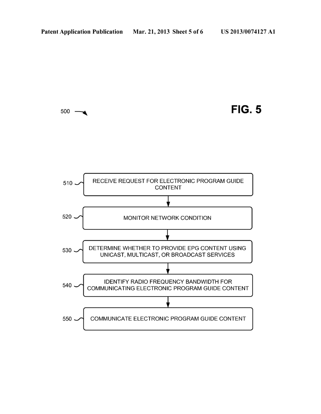 OPTIMIZING MOBILE ELECTRONIC PROGRAM GUIDE DELIVERY - diagram, schematic, and image 06