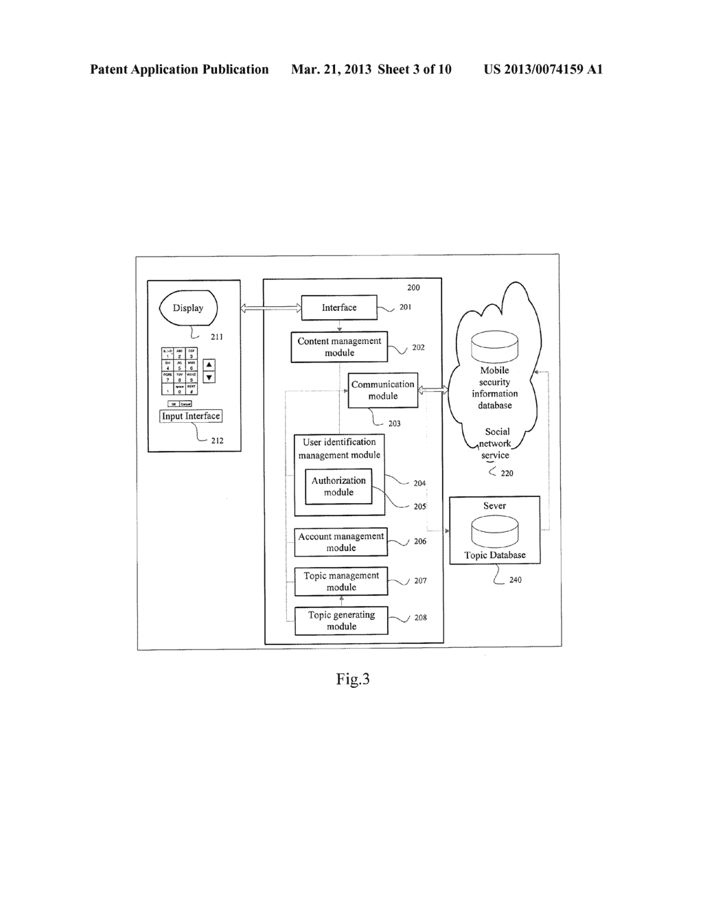 Method and System for Sharing Mobile Security Information - diagram, schematic, and image 04