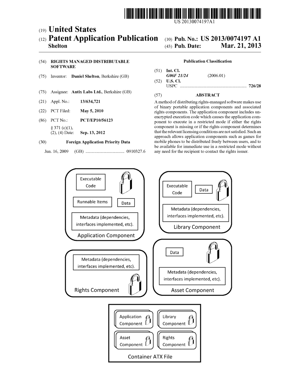 RIGHTS MANAGED DISTRIBUTABLE SOFTWARE - diagram, schematic, and image 01