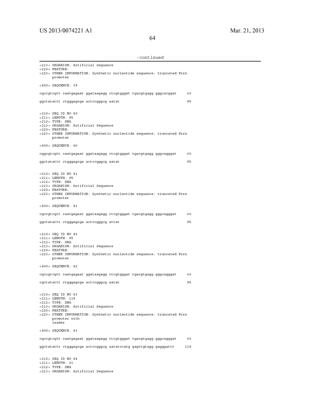 AUTOLUMINESCENT PLANTS INCLUDING THE BACTERIAL LUX OPERON AND METHODS OF     MAKING SAME - diagram, schematic, and image 84