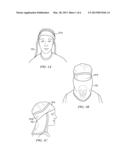 HEAD WORD GARMENT WITH NECK FLAP diagram and image