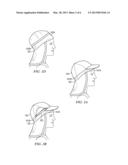 HEAD WORD GARMENT WITH NECK FLAP diagram and image