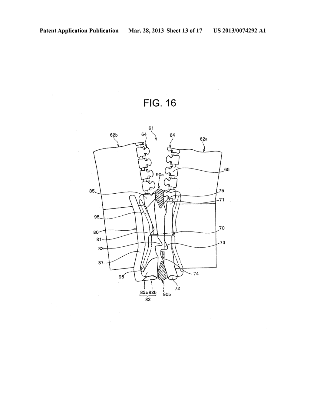 Slide Fastener - diagram, schematic, and image 14