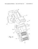 LENGTH ADJUSTING MECHANISM FOR AN ELONGATE STRAP diagram and image