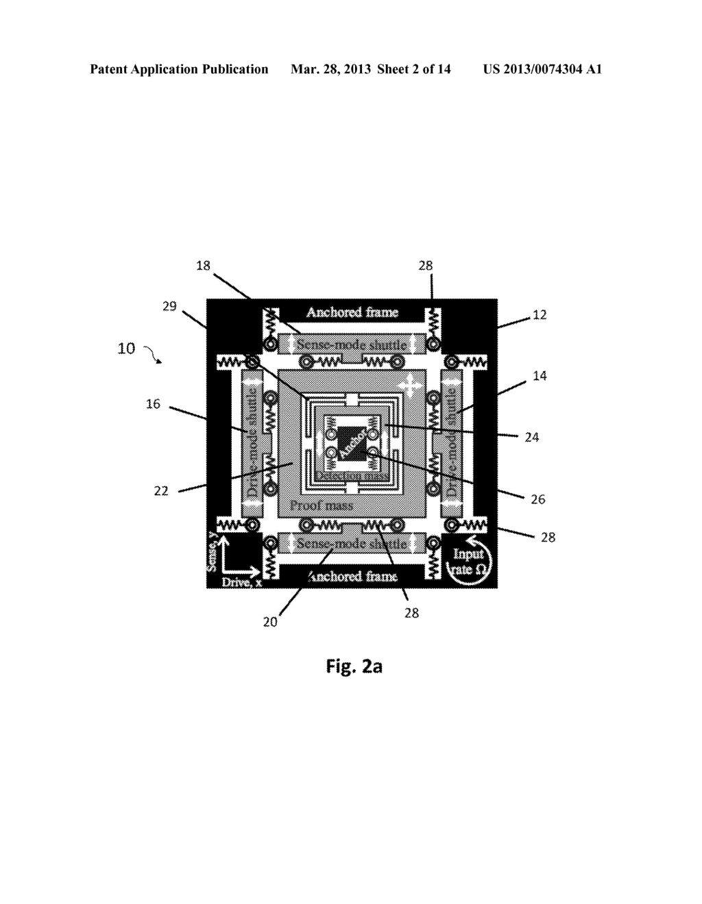 Temperature-Robust MEMS Gyroscope with 2-DOF Sense-Mode Addressing the     Tradeoff Between Bandwidth and Gain - diagram, schematic, and image 03