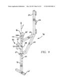 Unitary safety scaffolding and method for one individual to install the     same diagram and image