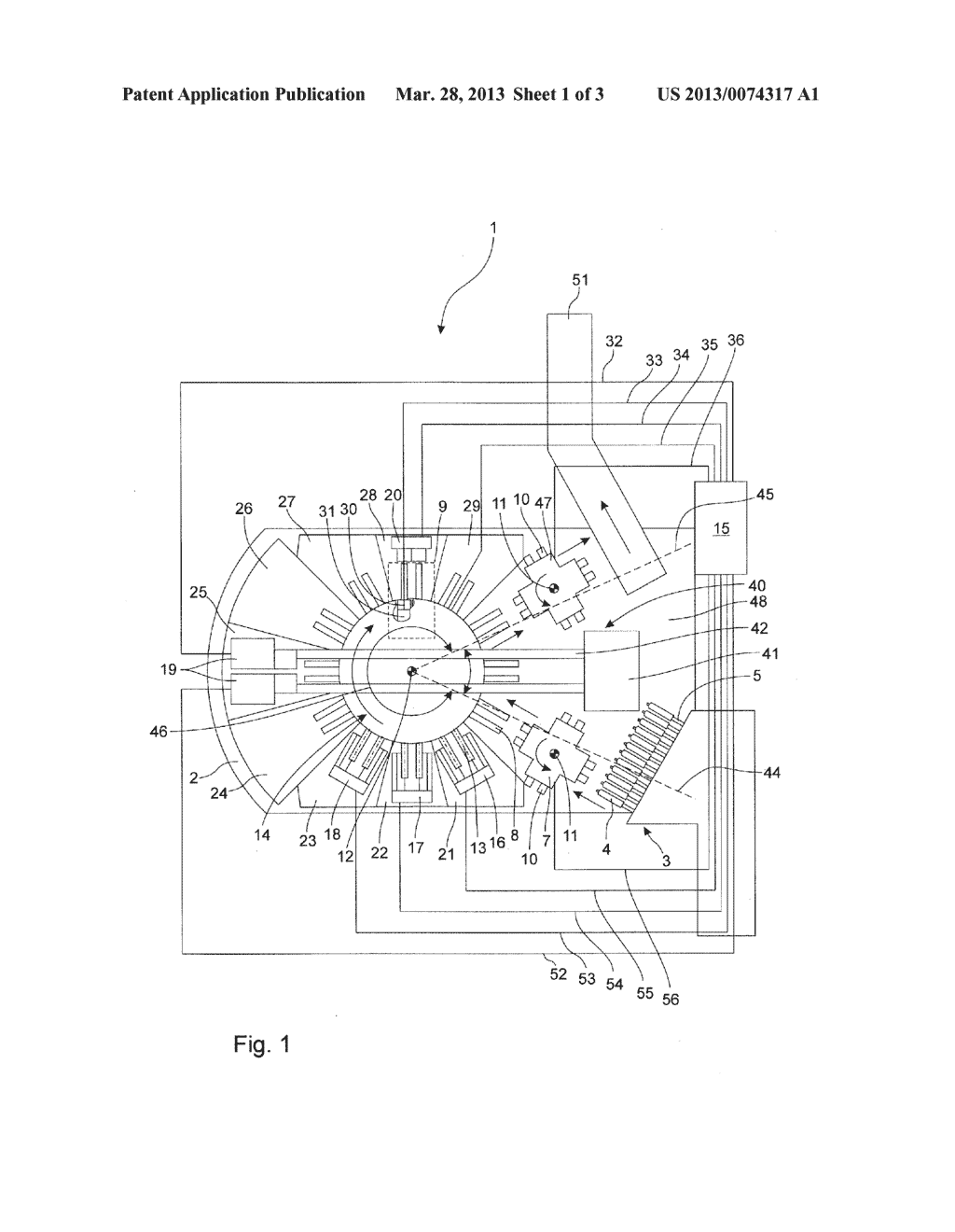 Processing Apparatus and Method of Operating a Processing Apparatus - diagram, schematic, and image 02
