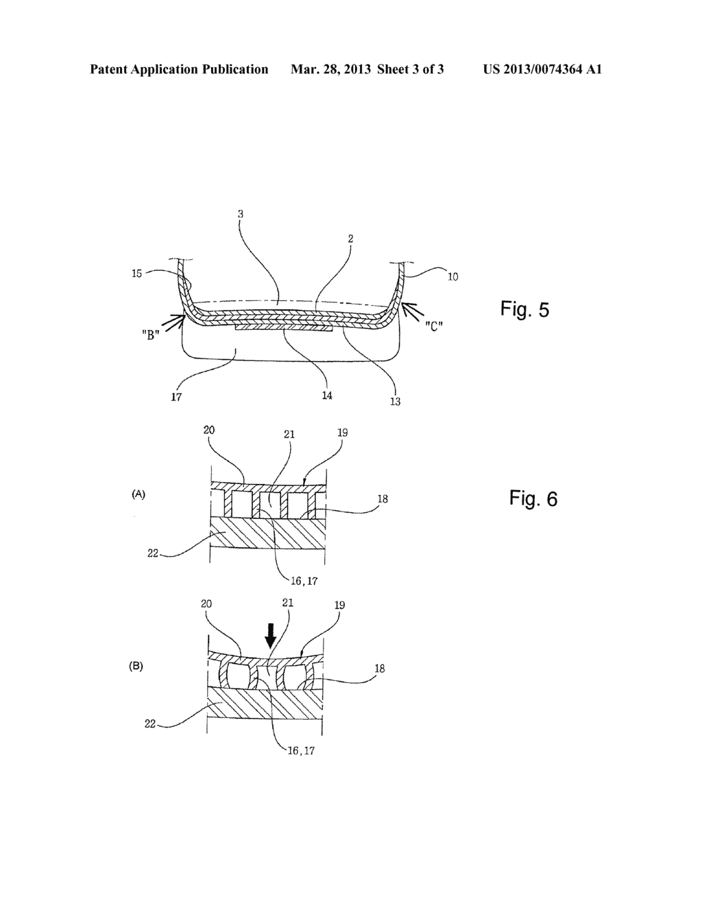 SHOE WITH A DETACHABLE OUTSOLE HAVING A PIERCING PREVENTION MEANS - diagram, schematic, and image 04