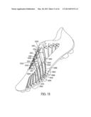 Athletic Footwear With Ball Control Portions diagram and image