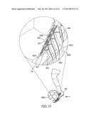 Athletic Footwear With Ball Control Portions diagram and image