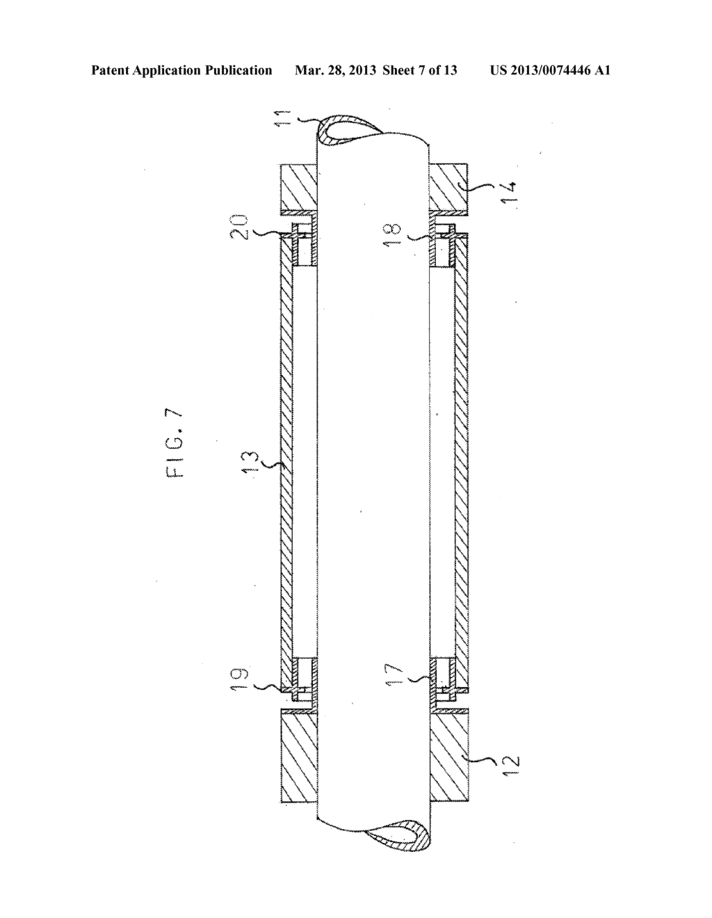 SINGLE- HAND SELF-CONTAINED COHESIVE STRETCH FILM BAGGAGE WRAPPING DEVICE - diagram, schematic, and image 08