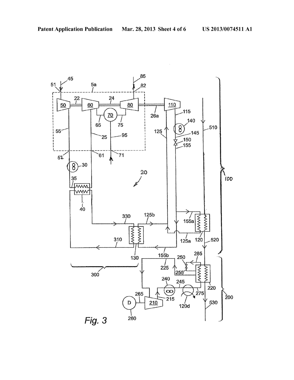 METHOD OF OPERATING A GAS TURBINE AND GAS TURBINE - diagram, schematic, and image 05