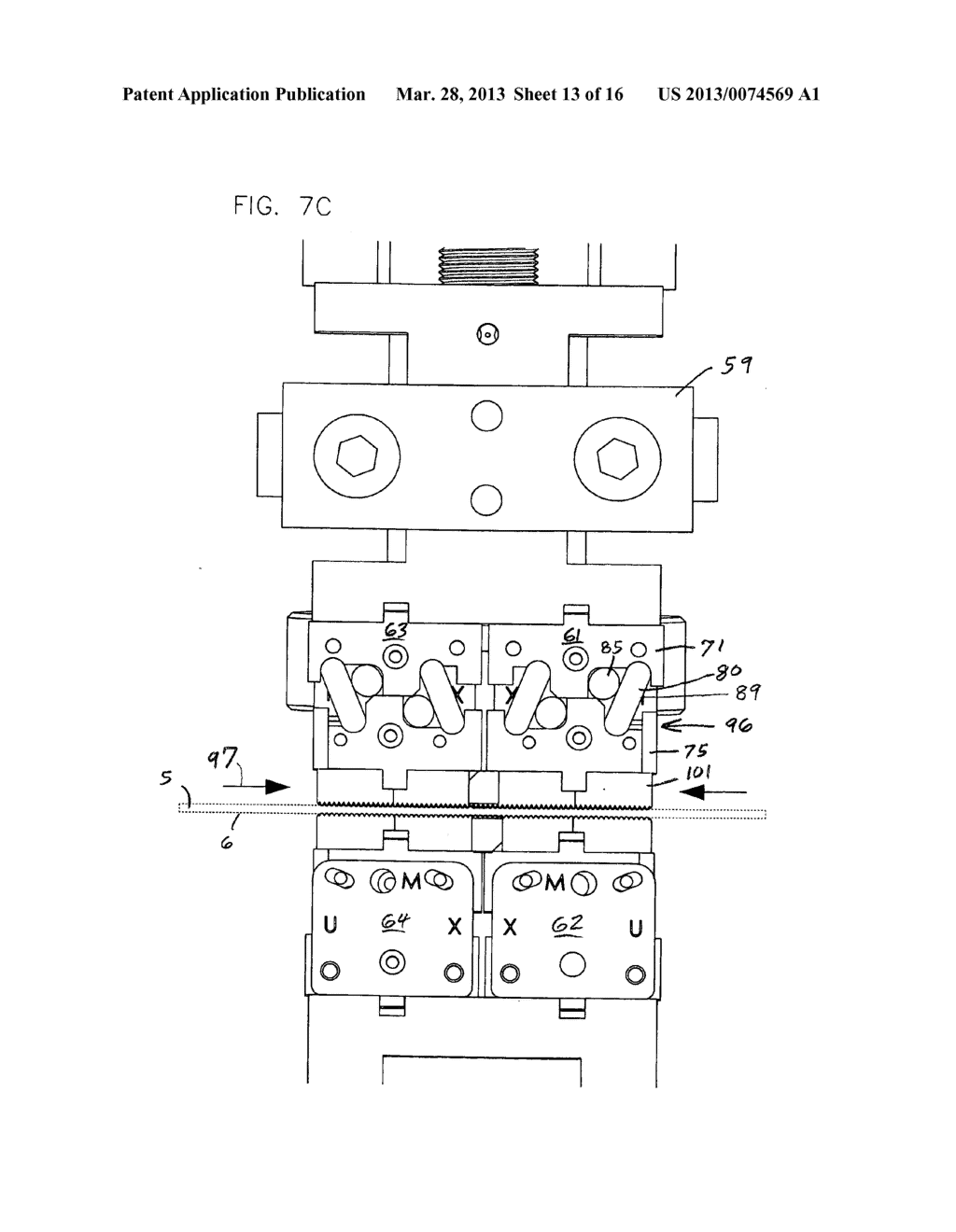 Shrinker stretcher machine - diagram, schematic, and image 14