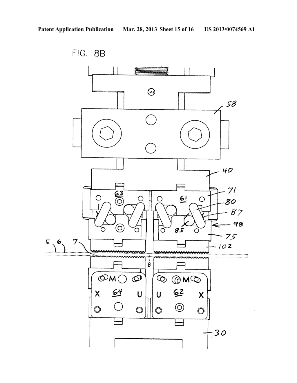 Shrinker stretcher machine - diagram, schematic, and image 16