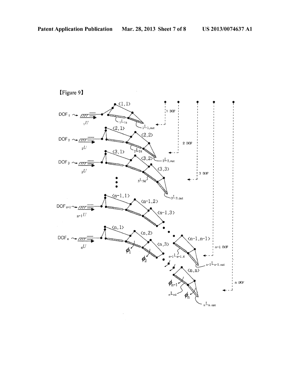 One-Degree-Of-Freedom Link Device, A Robot Arm Using The Same And A     Surgical Robot Comprising The Same - diagram, schematic, and image 08