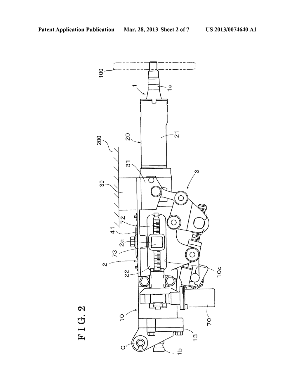 STEERING APPARATUS FOR VEHICLE - diagram, schematic, and image 03