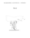 SEWING MACHINE AND AN EMBROIDERY FRAME diagram and image