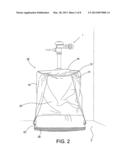 COVER HAVING KNEE SUPPORT FOR USE WHEN SERVICING A TOILET diagram and image