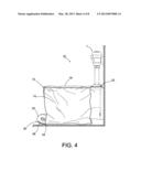 COVER HAVING KNEE SUPPORT FOR USE WHEN SERVICING A TOILET diagram and image