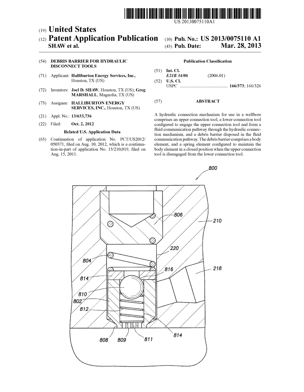 Debris Barrier for Hydraulic Disconnect Tools - diagram, schematic, and image 01