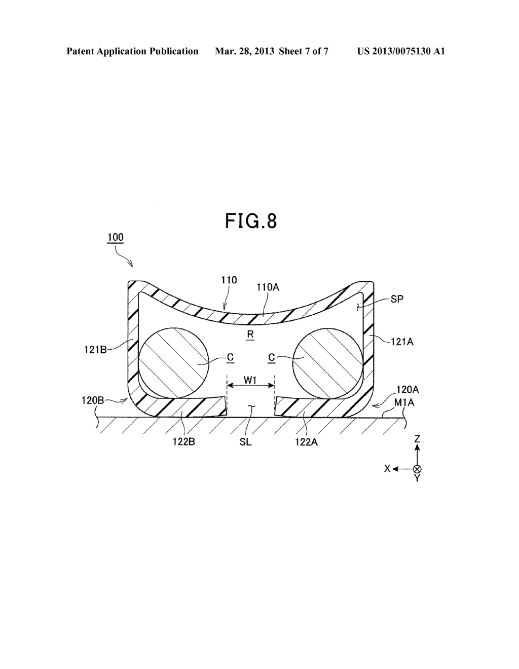 FLEXIBLE PROTECTIVE GUIDE INTERNALLY HOLDING LONG MEMBERS - diagram, schematic, and image 08