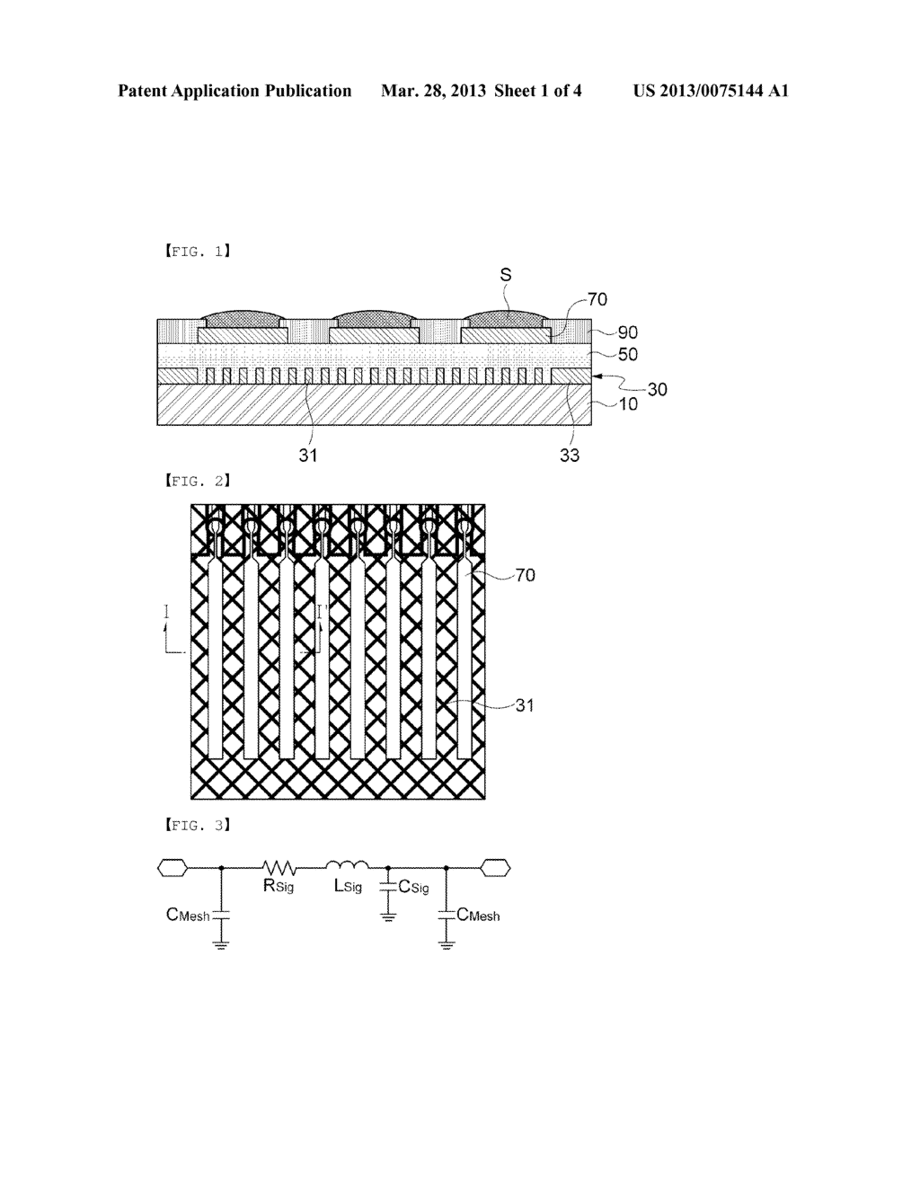 PACKAGE SUBSTRATE WITH MESH PATTERN AND METHOD FOR MANUFACTURING THE SAME - diagram, schematic, and image 02