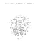 MOTORCYCLE HAVING EVAPORATING FUEL TREATMENT APPARATUS diagram and image