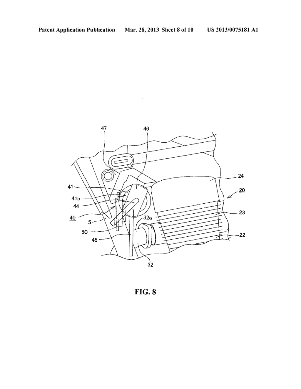 MOTORCYCLE HAVING EVAPORATING FUEL TREATMENT APPARATUS - diagram, schematic, and image 09