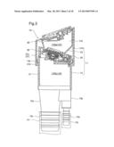 FUEL TANK OPENING-CLOSING DEVICE diagram and image