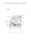 FUEL TANK OPENING-CLOSING DEVICE diagram and image