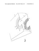 DEVICE FOR DISPENSING PRE-CUT WIPING MATERIALS diagram and image