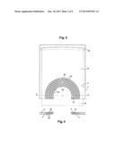 DEVICE FOR DISPENSING PRE-CUT WIPING MATERIALS diagram and image