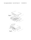 DEVICE FOR DISPENSING PRE-CUT WIPING MATERIALS diagram and image