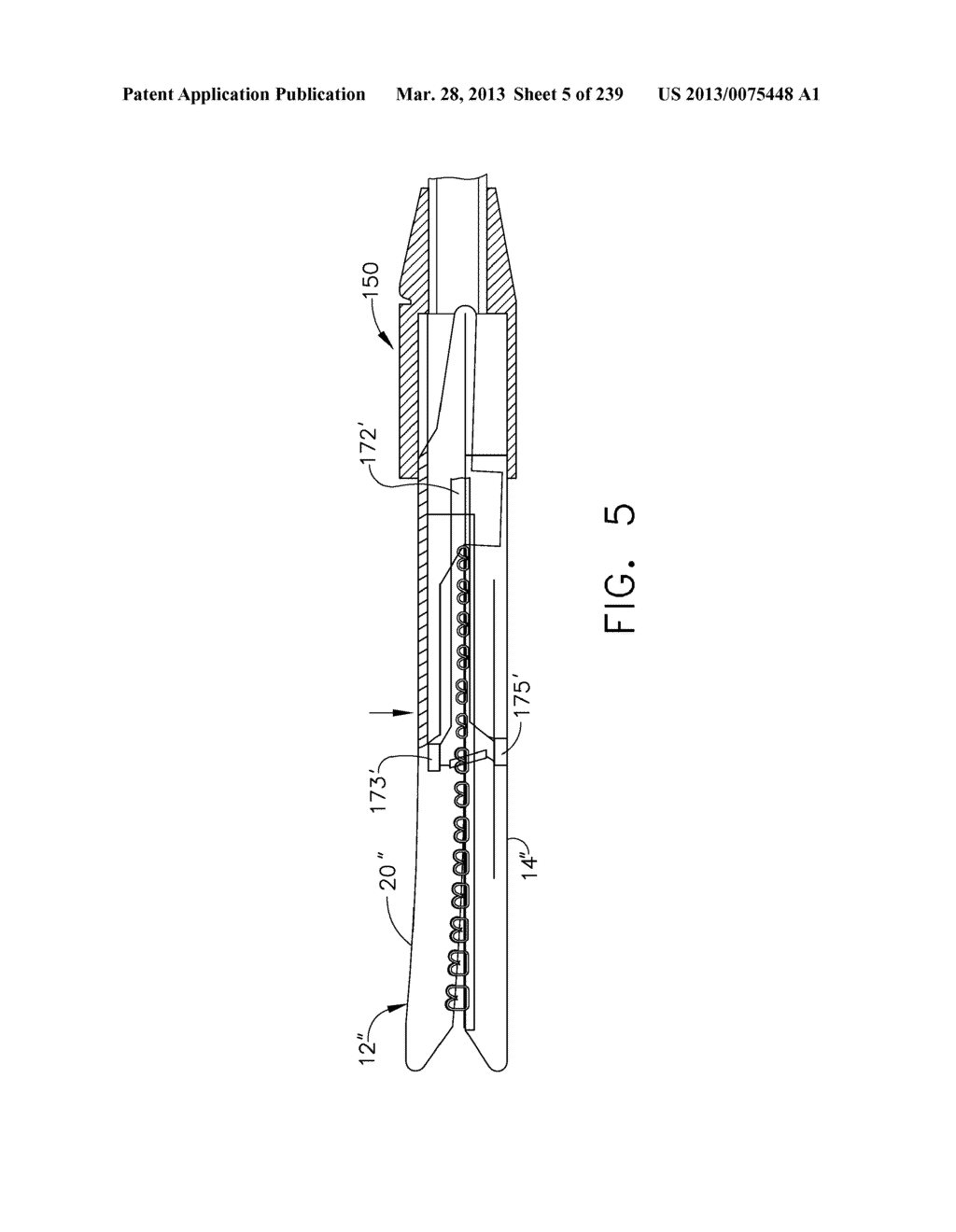 STAPLE CARTRIDGE INCLUDING COLLAPSIBLE DECK ARRANGEMENT - diagram, schematic, and image 06