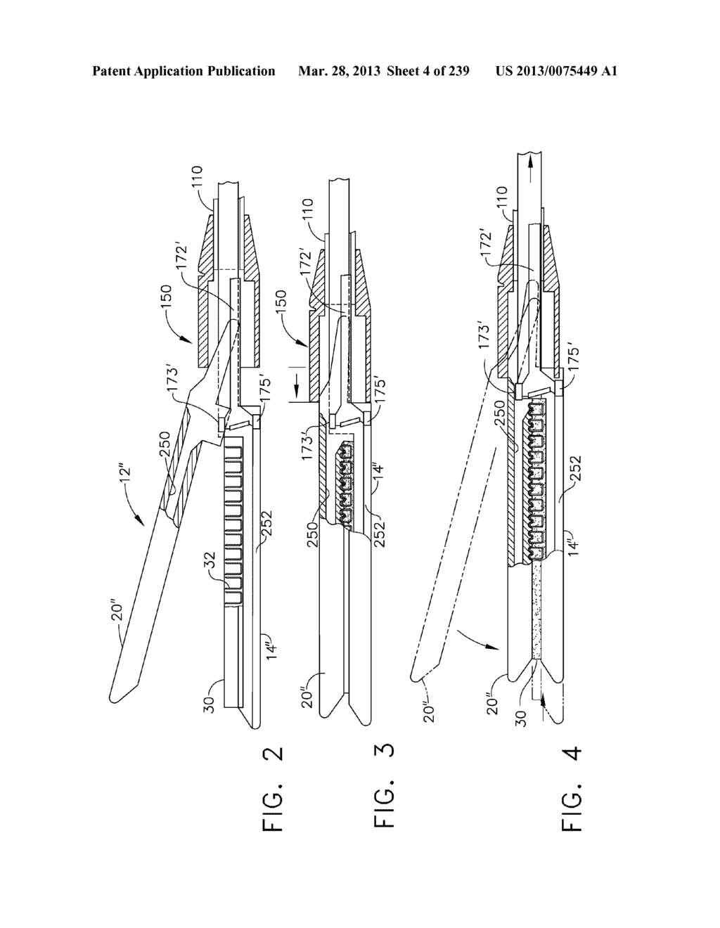 SURGICAL STAPLER WITH STATIONARY STAPLE DRIVERS - diagram, schematic, and image 05