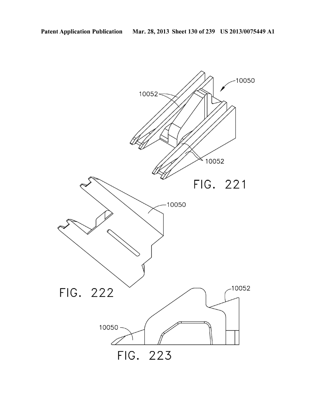 SURGICAL STAPLER WITH STATIONARY STAPLE DRIVERS - diagram, schematic, and image 131