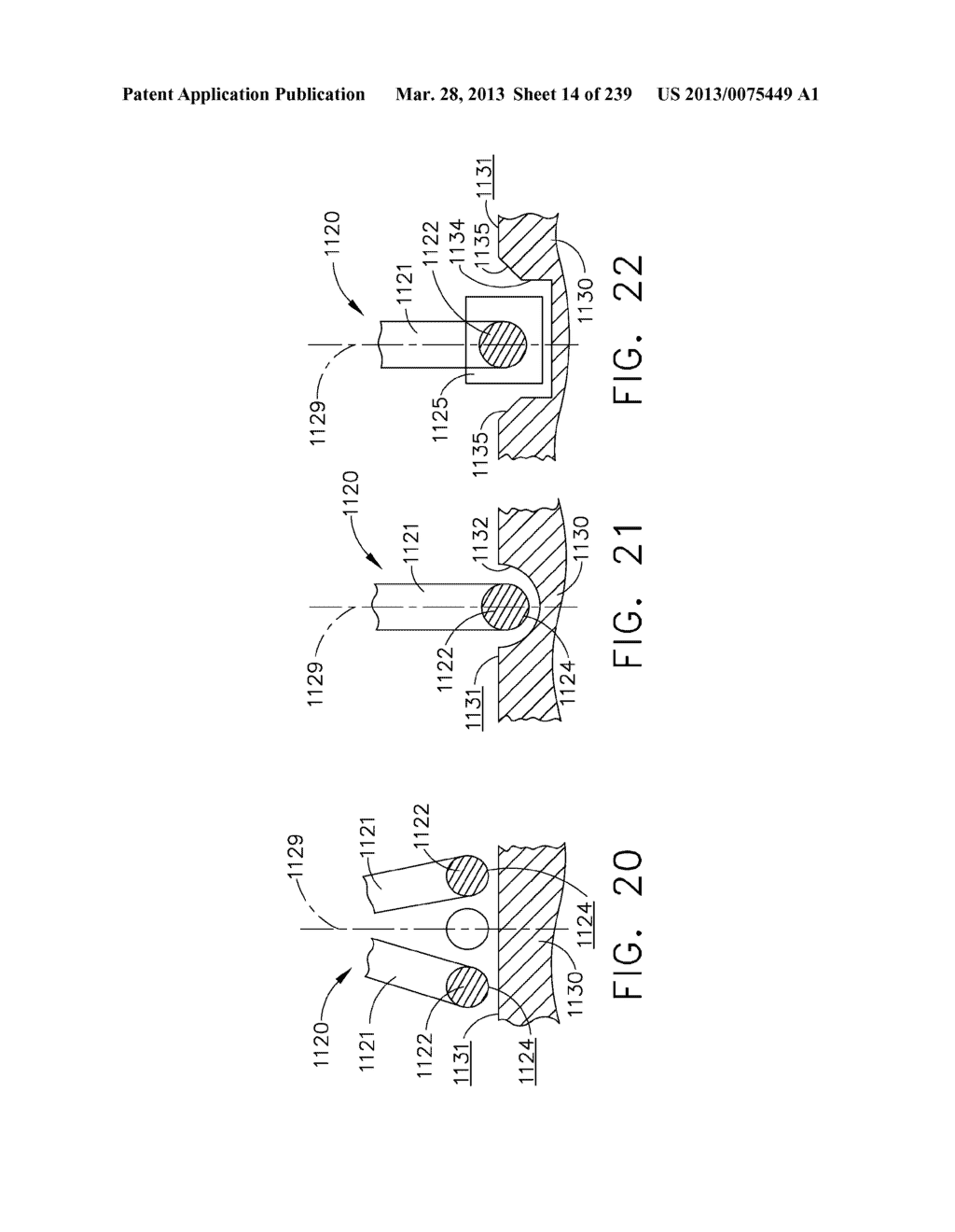 SURGICAL STAPLER WITH STATIONARY STAPLE DRIVERS - diagram, schematic, and image 15