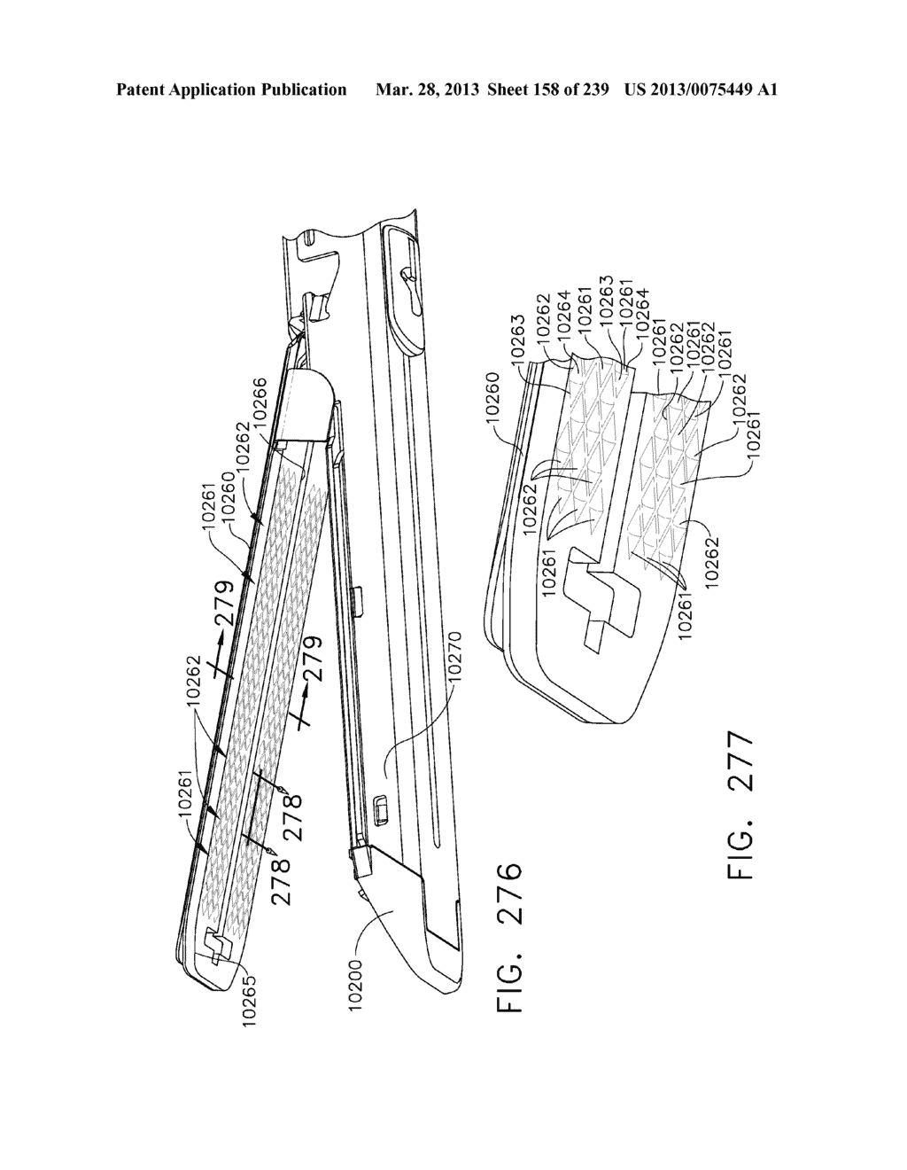 SURGICAL STAPLER WITH STATIONARY STAPLE DRIVERS - diagram, schematic, and image 159