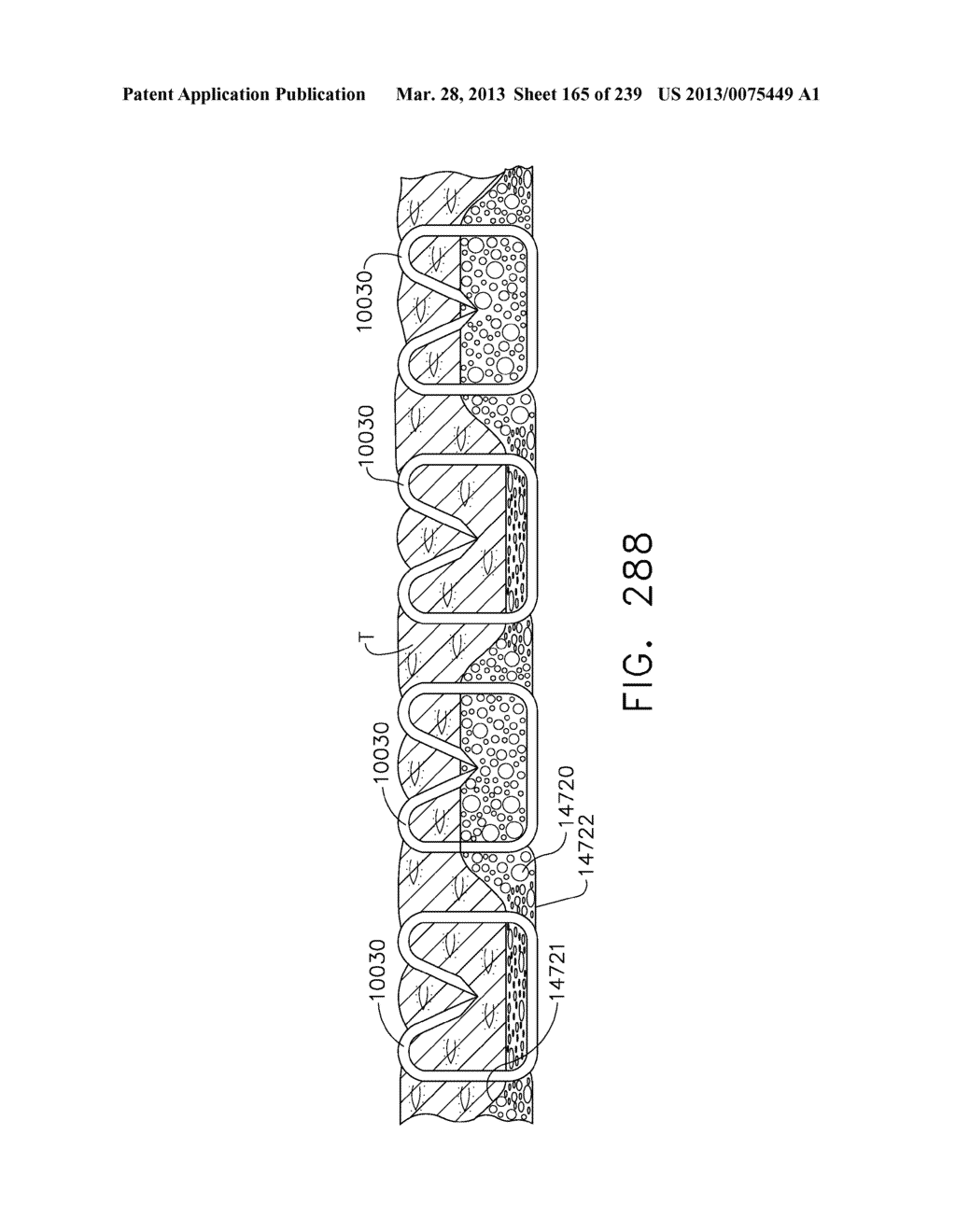 SURGICAL STAPLER WITH STATIONARY STAPLE DRIVERS - diagram, schematic, and image 166