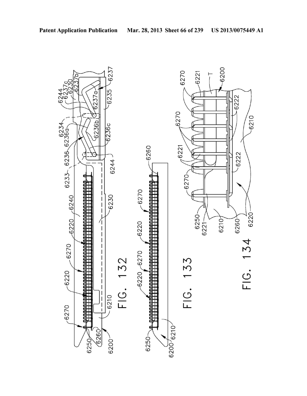 SURGICAL STAPLER WITH STATIONARY STAPLE DRIVERS - diagram, schematic, and image 67